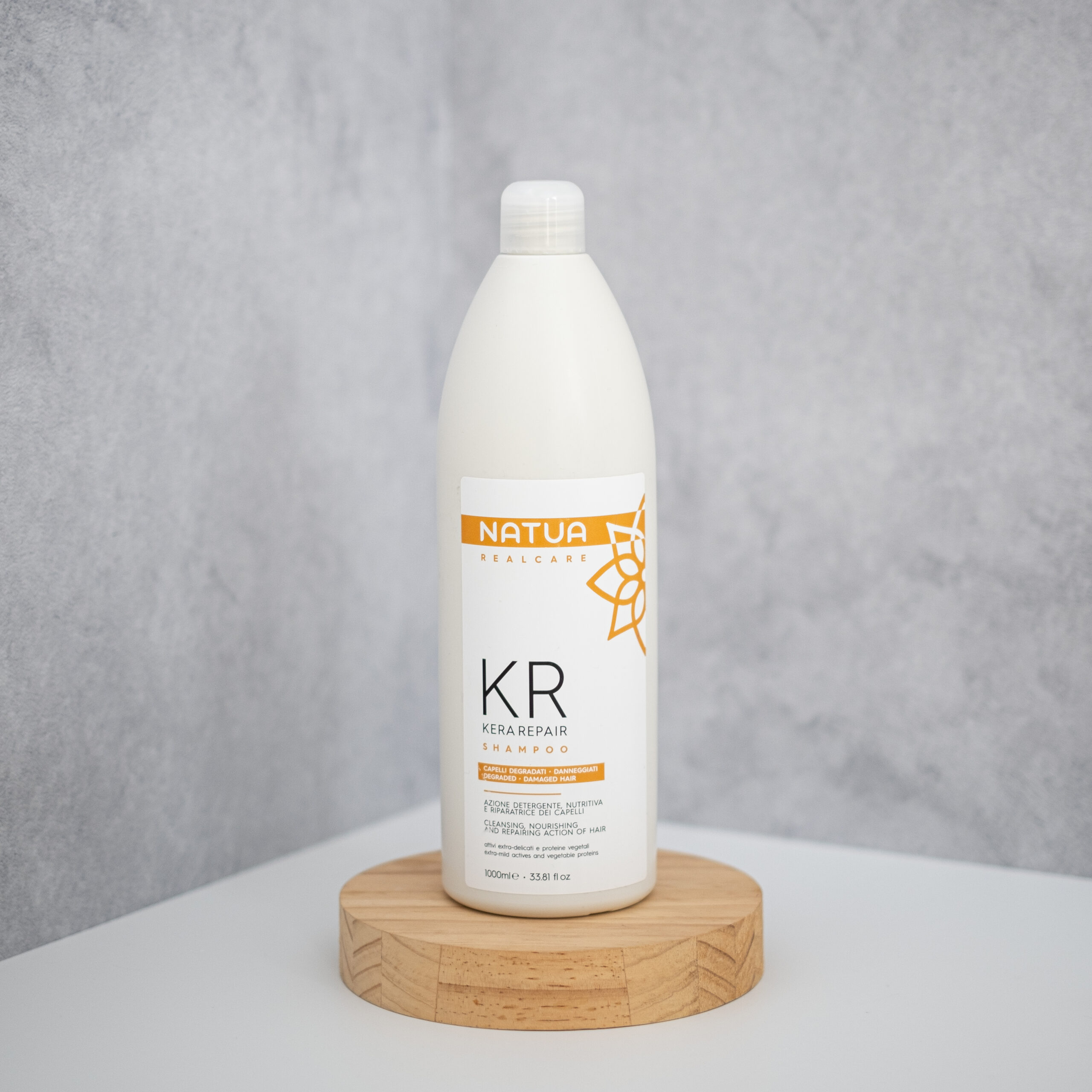 KR KERAREPAIR SHAMPOO – Шампунь для відновлення пошкодженого волосся 1000 мл