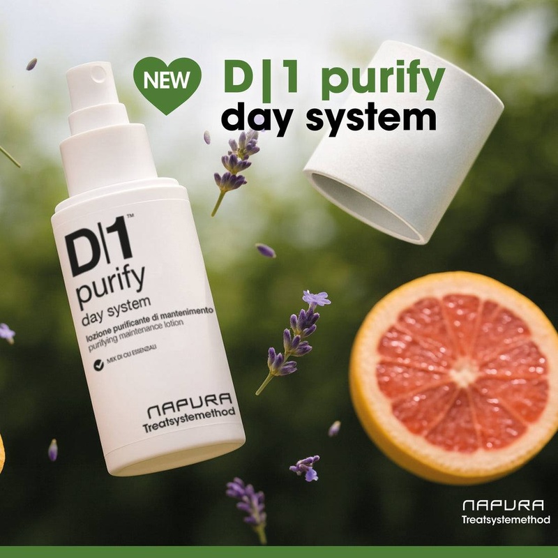 D1 Purify Day System – Щоденний спрей для очищення та тонізація шкіри голови 75 мл